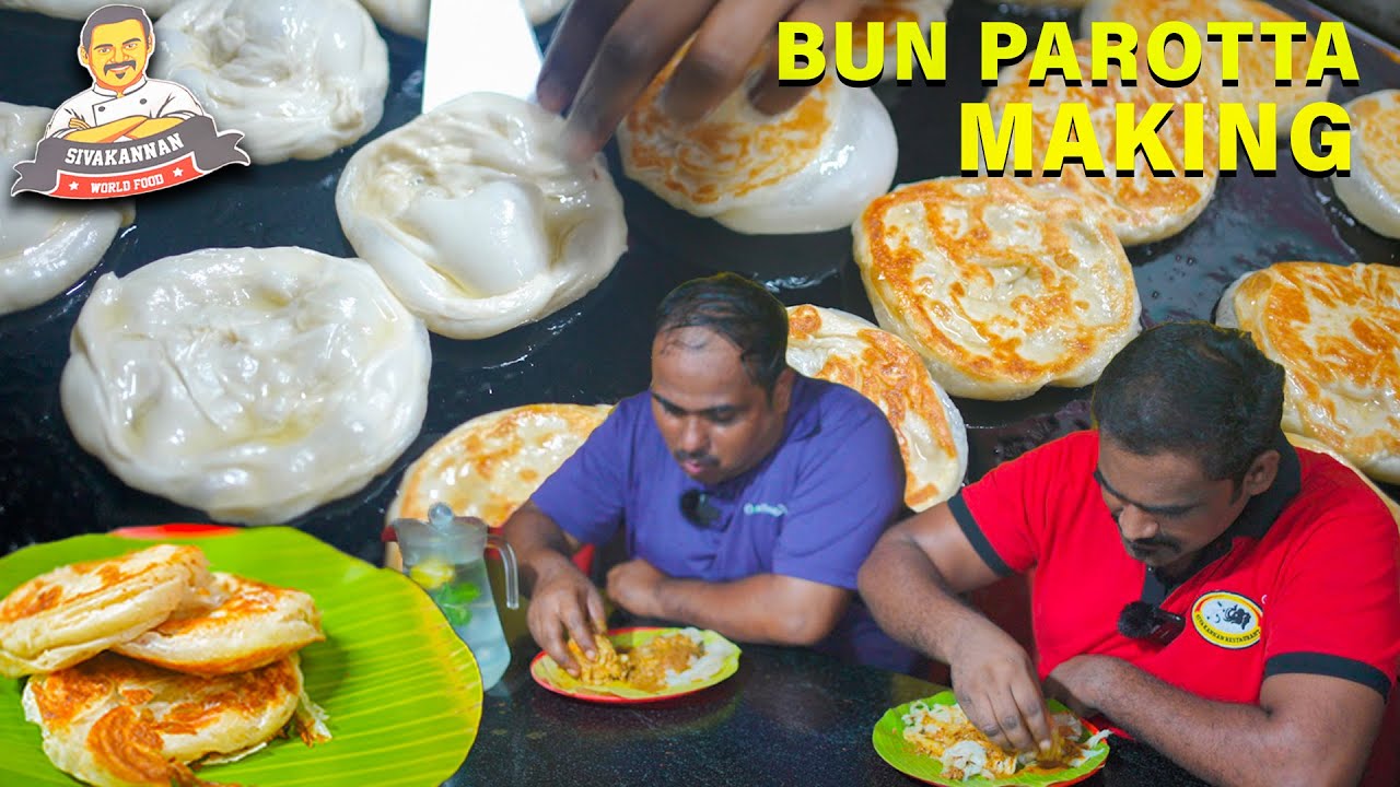 மதுரை புகழ்  பன் பரோட்டா செய்வது எப்படி | SivaKannan Restaurant | WFT Vlog | 