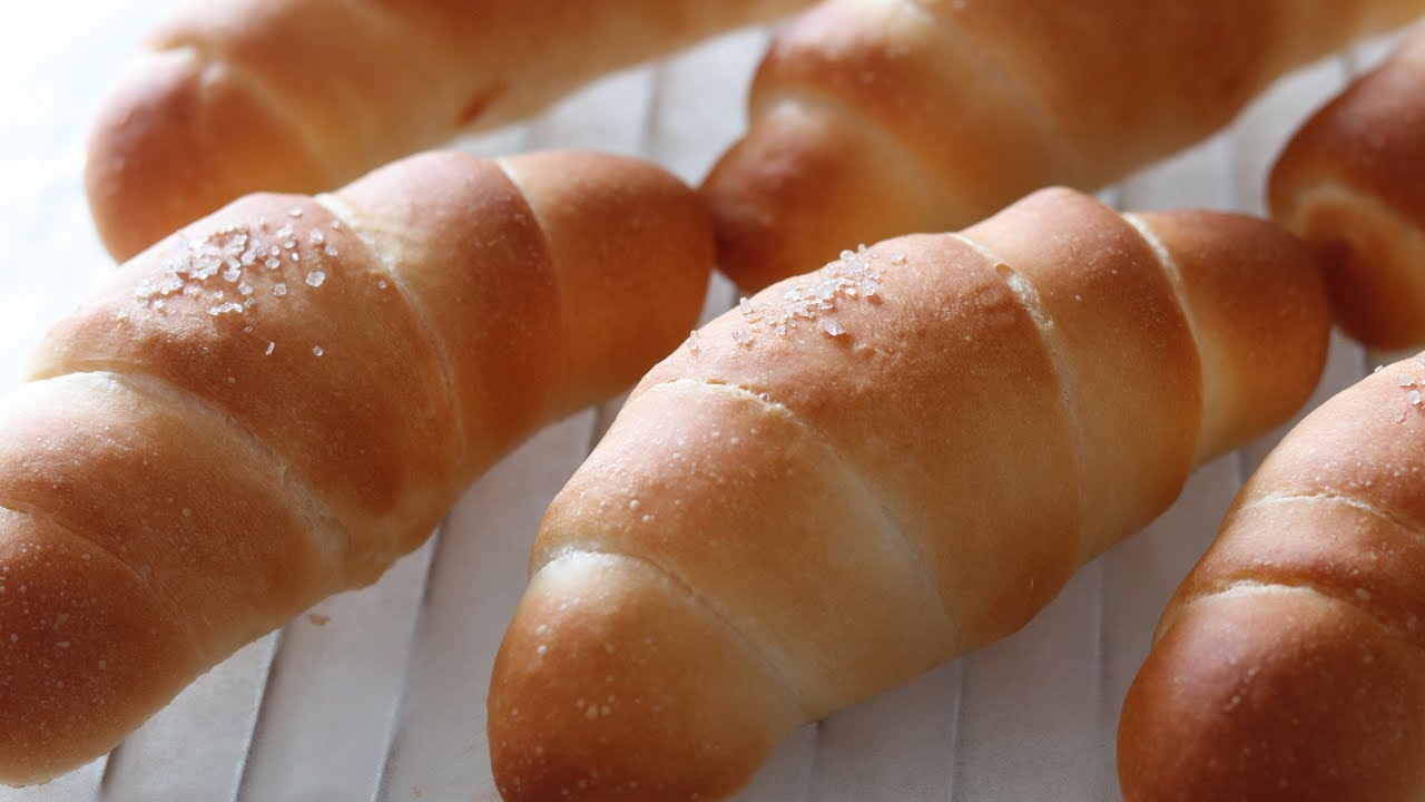 バターがジュワ♡塩パンの作り方／Salted Butter Bread recipe
