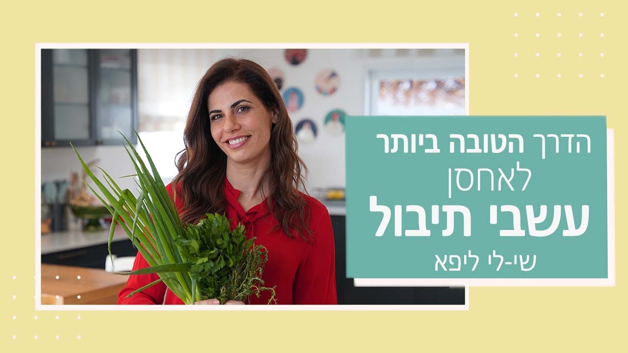 איך לשמור עשבי תיבול במקרר + מתכון לפסטו I שי-לי ליפא