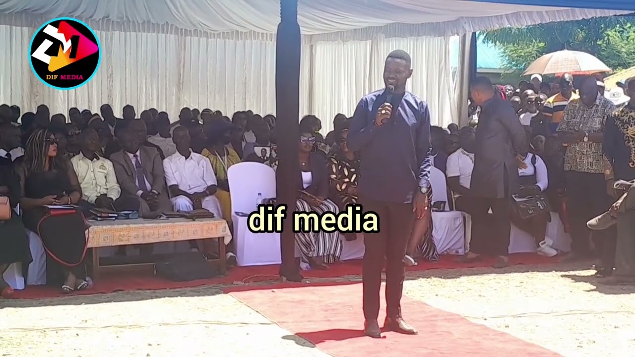 EMOTIONAL PRINCE INDAH CRIES INFRONT OF MOURNERS WHILE EULOGIZING HIS CLOSE FRIEND COLLO KWALA