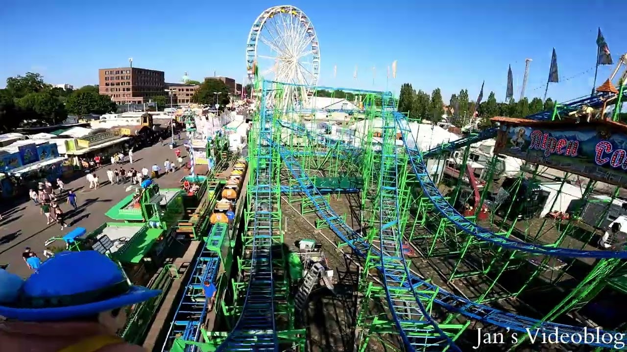 Alpen Coaster - Vorlop (Onride) | Sch&uuml;tzenfest Hannover 2023
