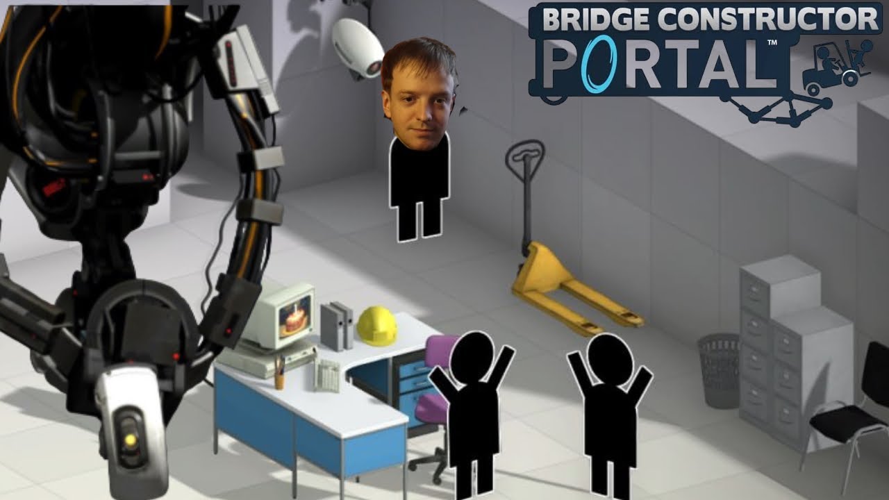 Bridge Constructor Portal #3 - ПОШЕЛ НА ПОВЫШЕНИЕ