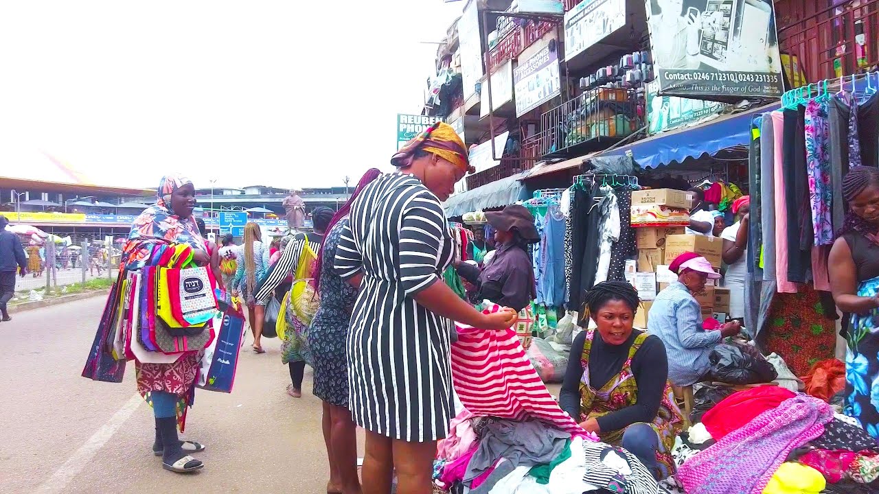 THIS IS KUMASI AMAZING CENTRAL MARKET GHANA