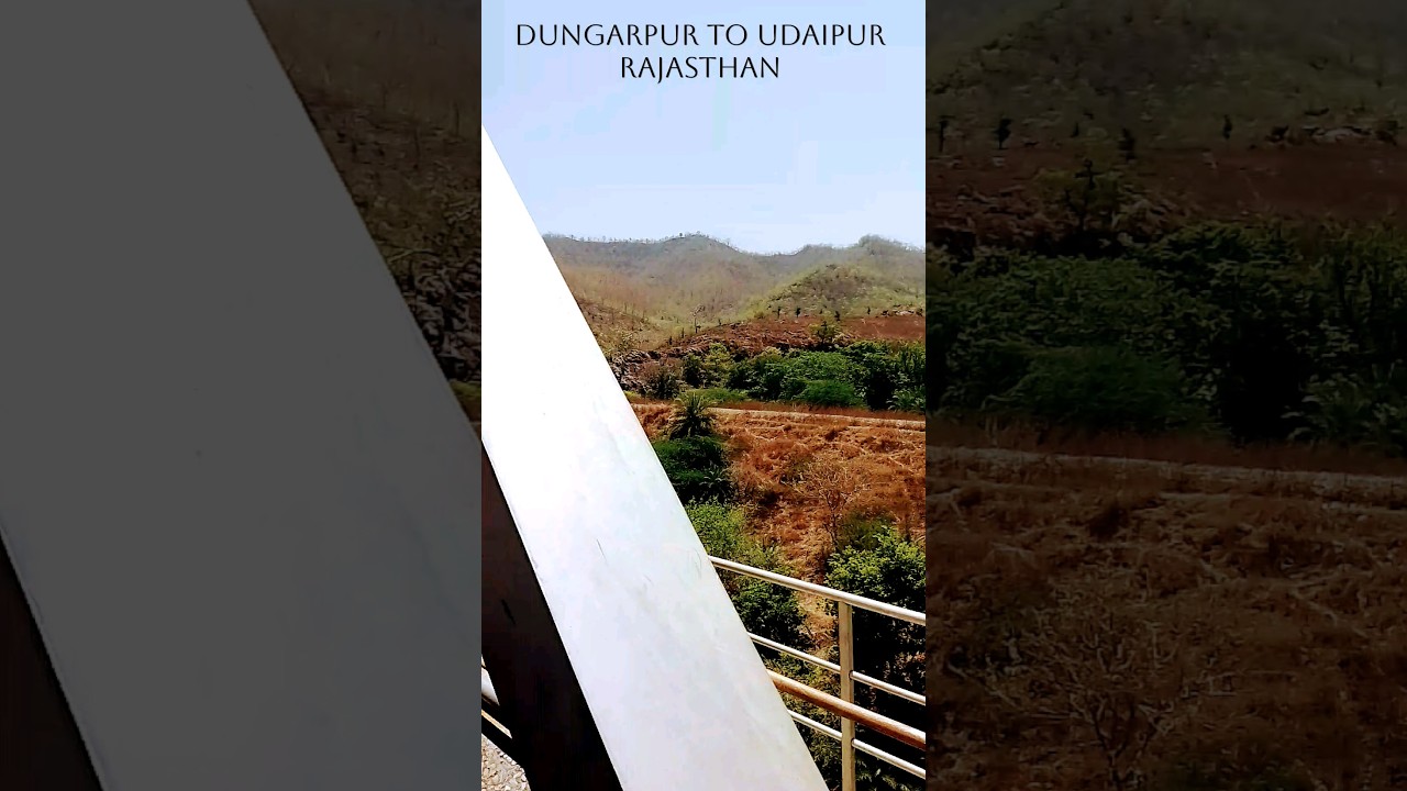 DUNGARPUR UDAIPUR VLOGS RAILWAY 🚂🚃 TAERNAL LIVE VIDEO 📸