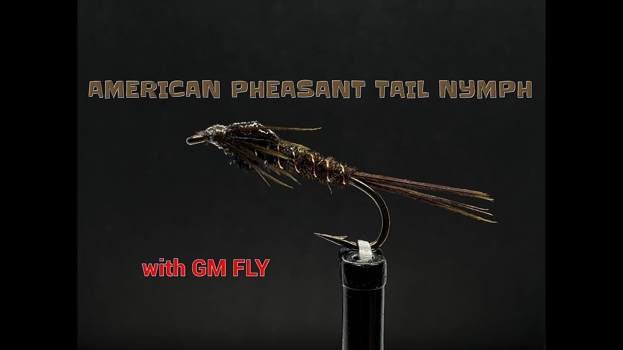 Нимфа Подёнки American Pheasant Tail Nymph Как связать от GM FLY
