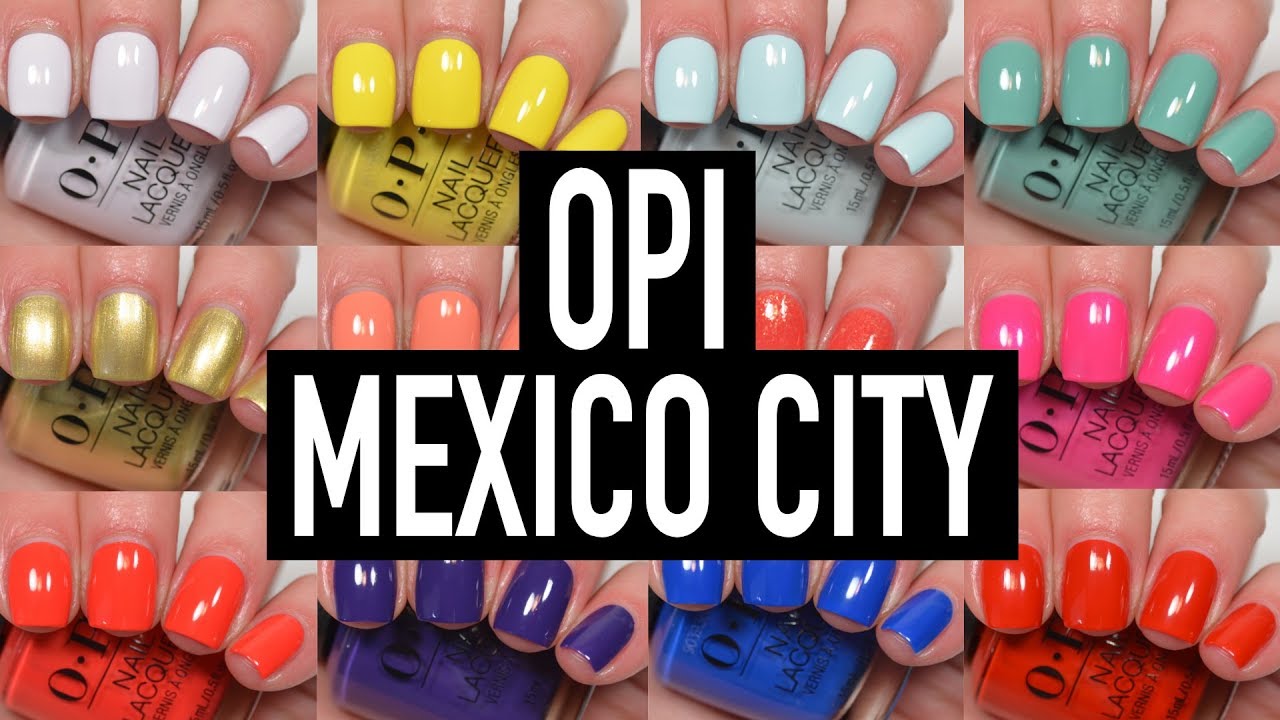 OPI - Mexico City (Spring/Summer 2020) | Swatch & Review