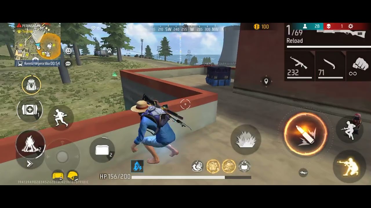SOLO RANKED PAKE KOMBINASI SET POLOSAN SENJATA AK47 GW AUTO HEADSHOT².||GARENA FREE FIRE INDONESIA