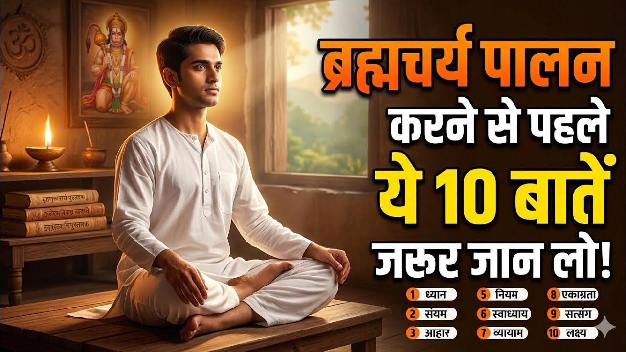 10 Things You Must Know Before Starting Brahmacharya | Life-Changing Truths