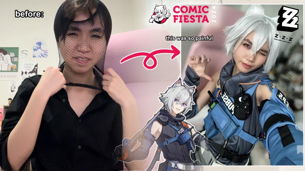 I tried cosplaying a HOYOVERSE character (almost cried)- COMIC FIESTA