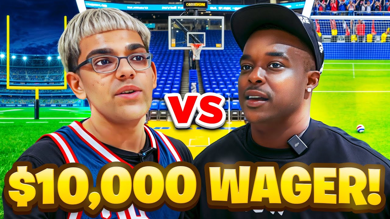 N3on Wagers Dub In EVERY Sport For $10,000! (gets heated..)