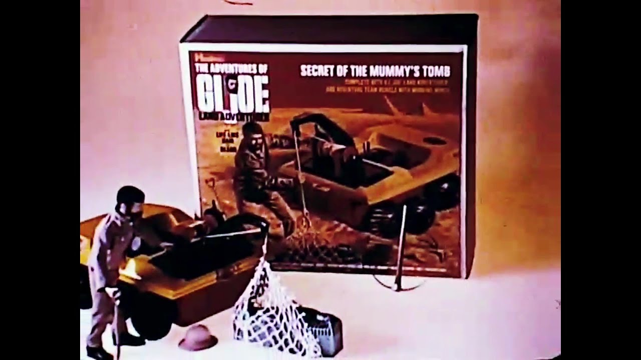 GI JOE SECRET OF THE MUMMY'S TOMB COMMERCIAL