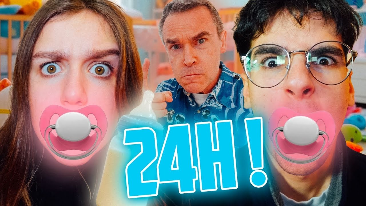 24H COMME DES BÉBÉS ! LES PARENTS NOUS DETÉSTENT !