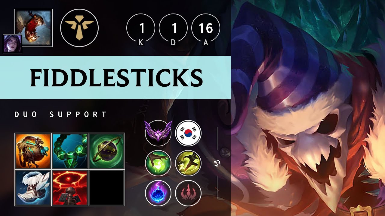 Fiddlesticks Support vs Lulu - KR Master Patch 25.21