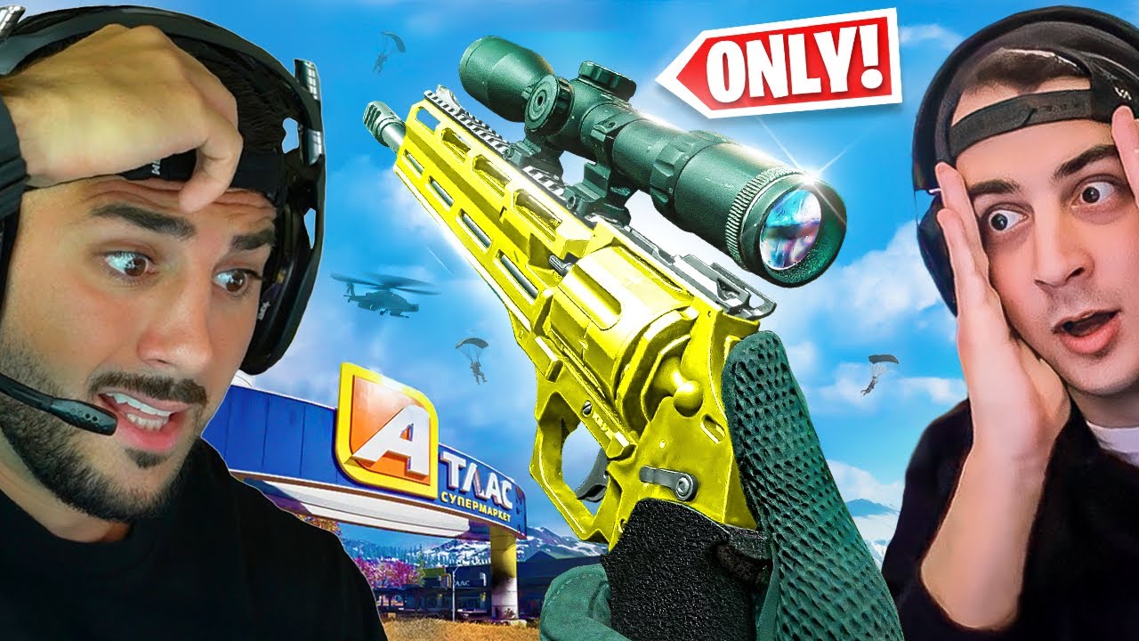 THE PISTOL SNIPER ONLY WARZONE CHALLENGE!