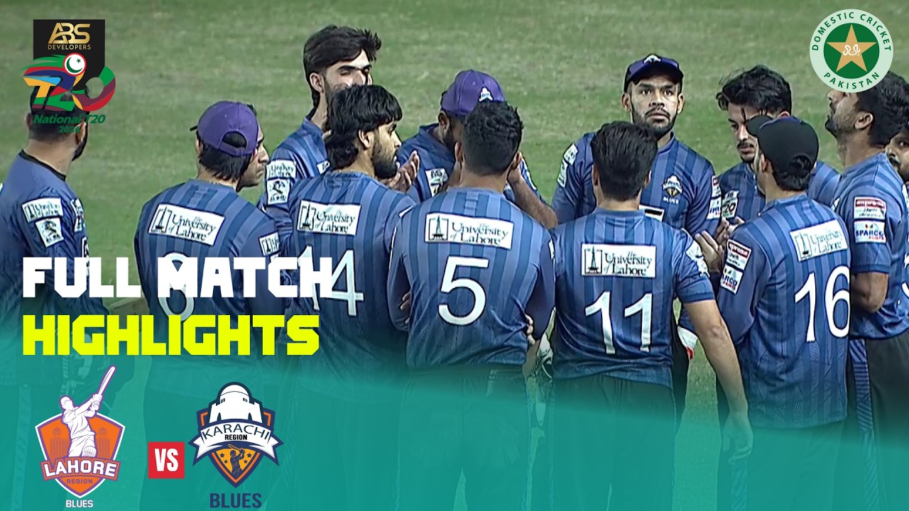 Full Innings HighLights | Lahore Region vs Karachi Region | M16 | National T20 Cup 2026 | MZA1T