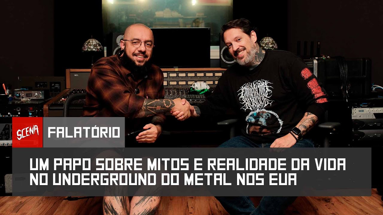 Estevam - Um papo sobre mitos e a realidade da vida no underground do metal nos EUA  | Canal Scena