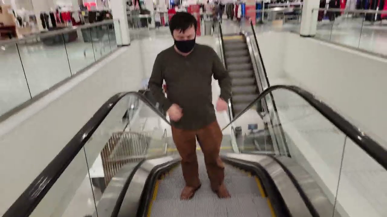 Unknown Escalators JCPenney North East Mall Hurst, TX w/ gluse