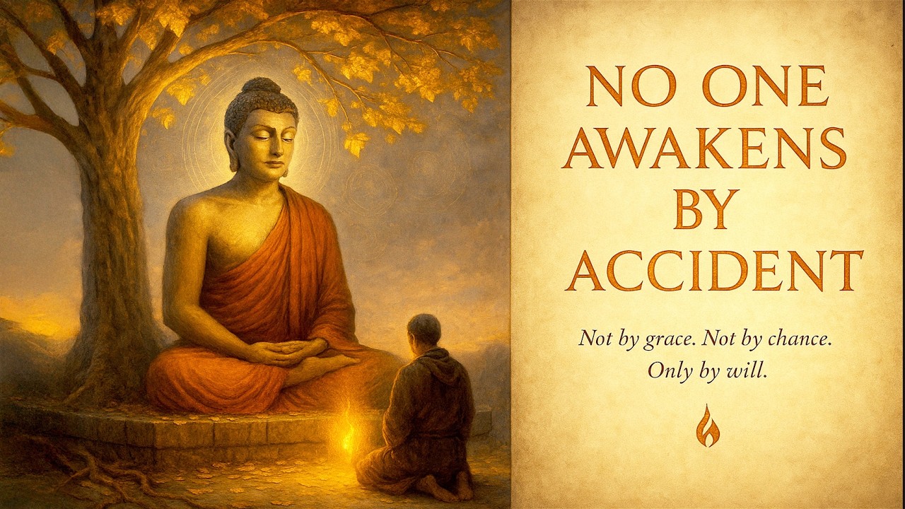 No One Awakens by Accident — You Have to Will It (Buddhist Truths of the Will)