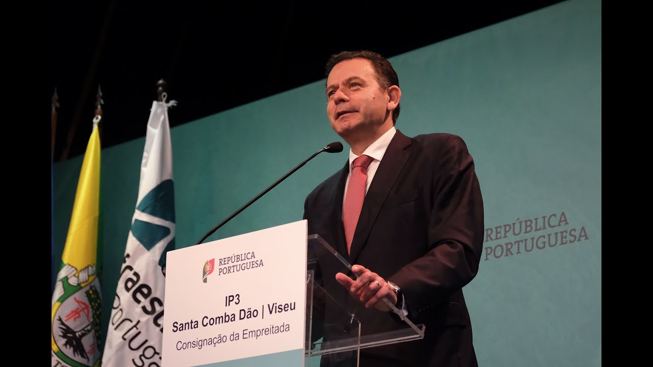 Assinatura do Auto de Consignação da Empreitada IP3 Santa Comba Dão / Viseu