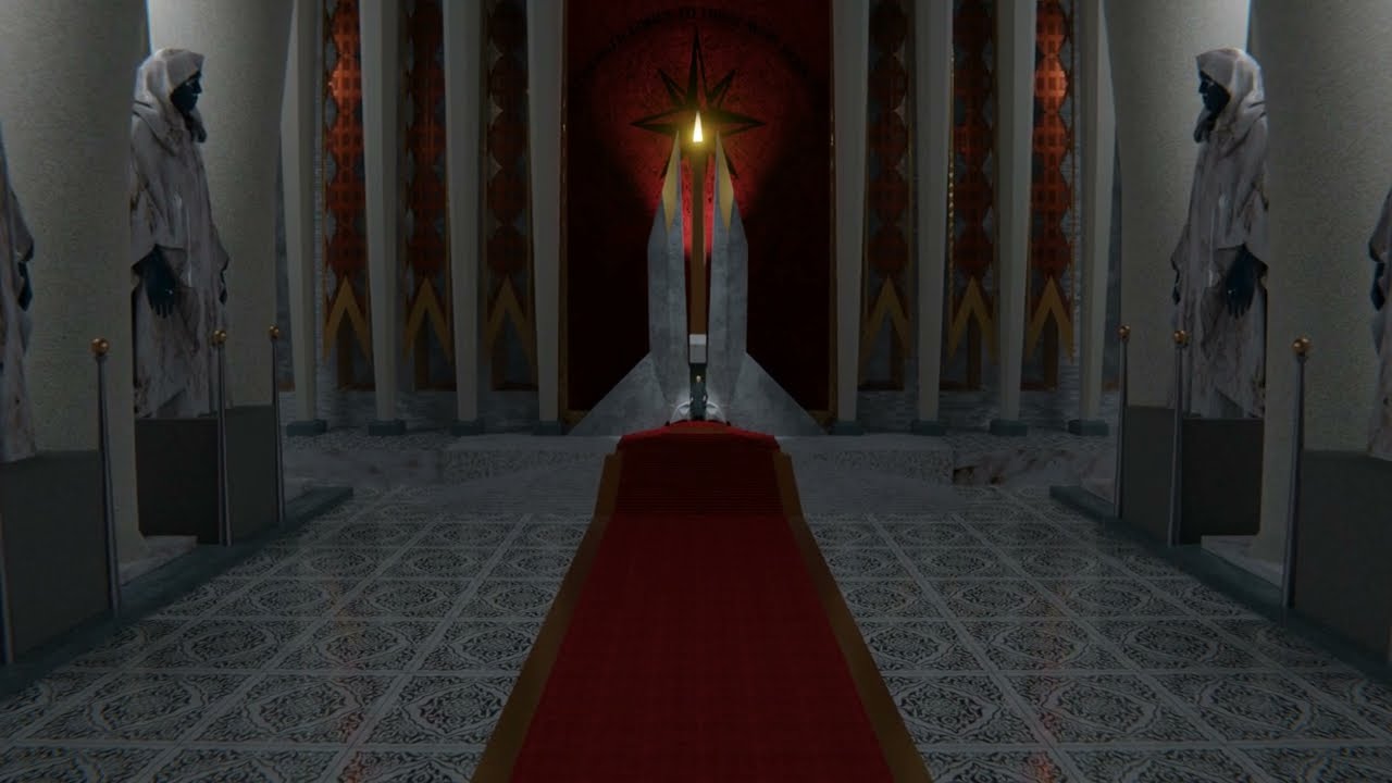 Fables of the Void Villain Throne Room Test Scene - Space Opera