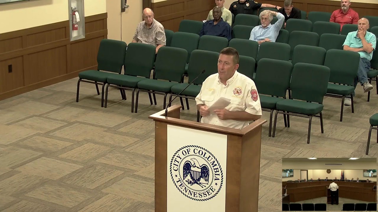 City of Columbia, TN Council Meeting