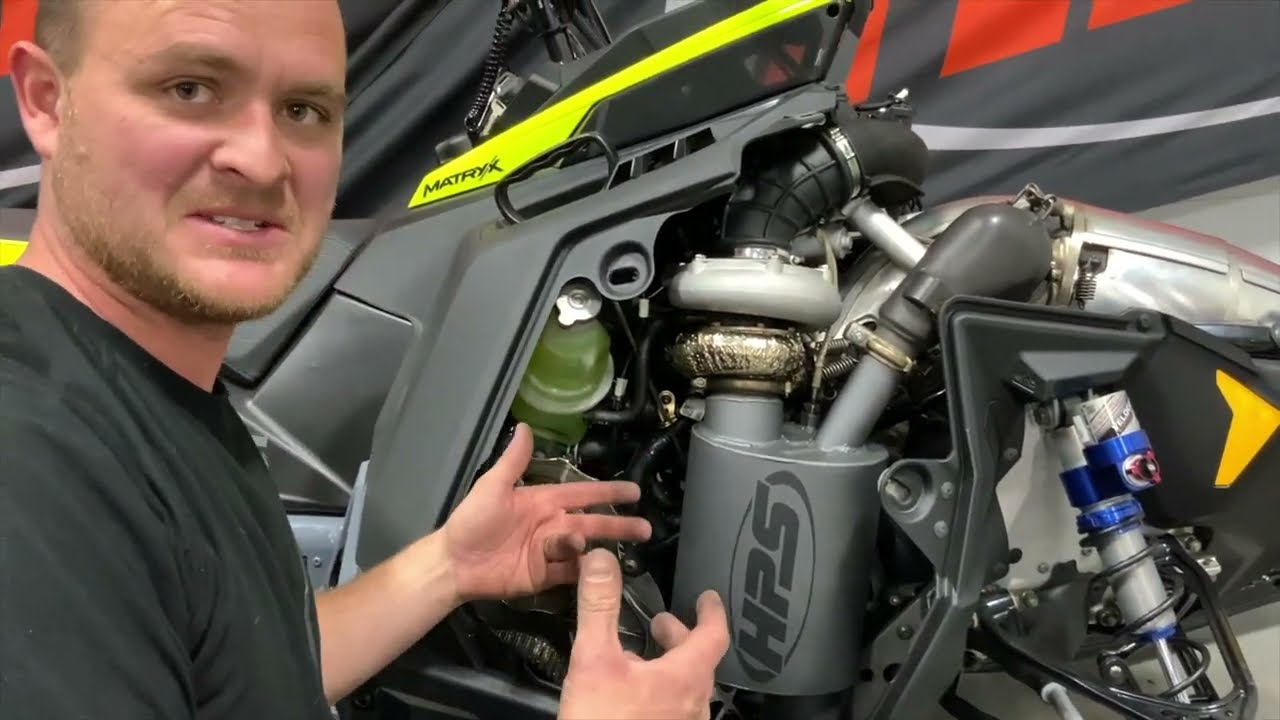 HPS Polaris Boost Performance Exhaust Muffler Install