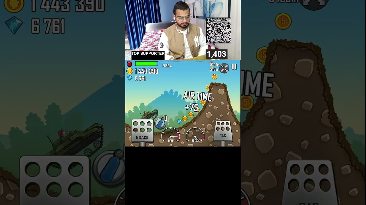 Hill Climb Racing New Record Ultimate fun
