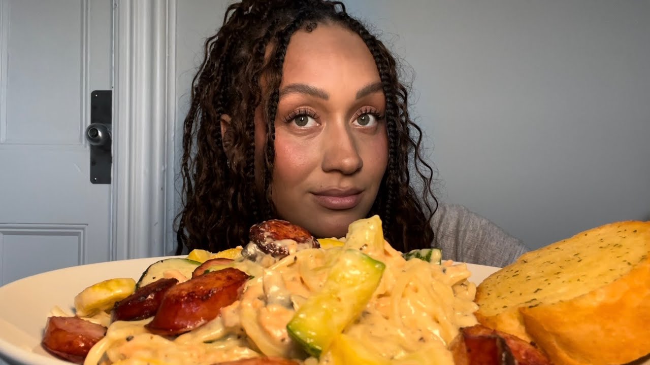Cajun Salmon & Sausage Alfredo!!! (It’s been a busy month!)