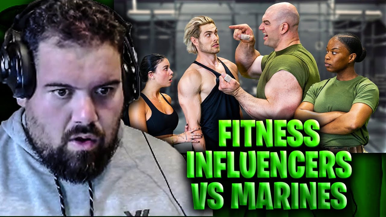 MARINES HUMILLAN A CHULOS DE GIMNASIO - Marines vs Fitness influencer