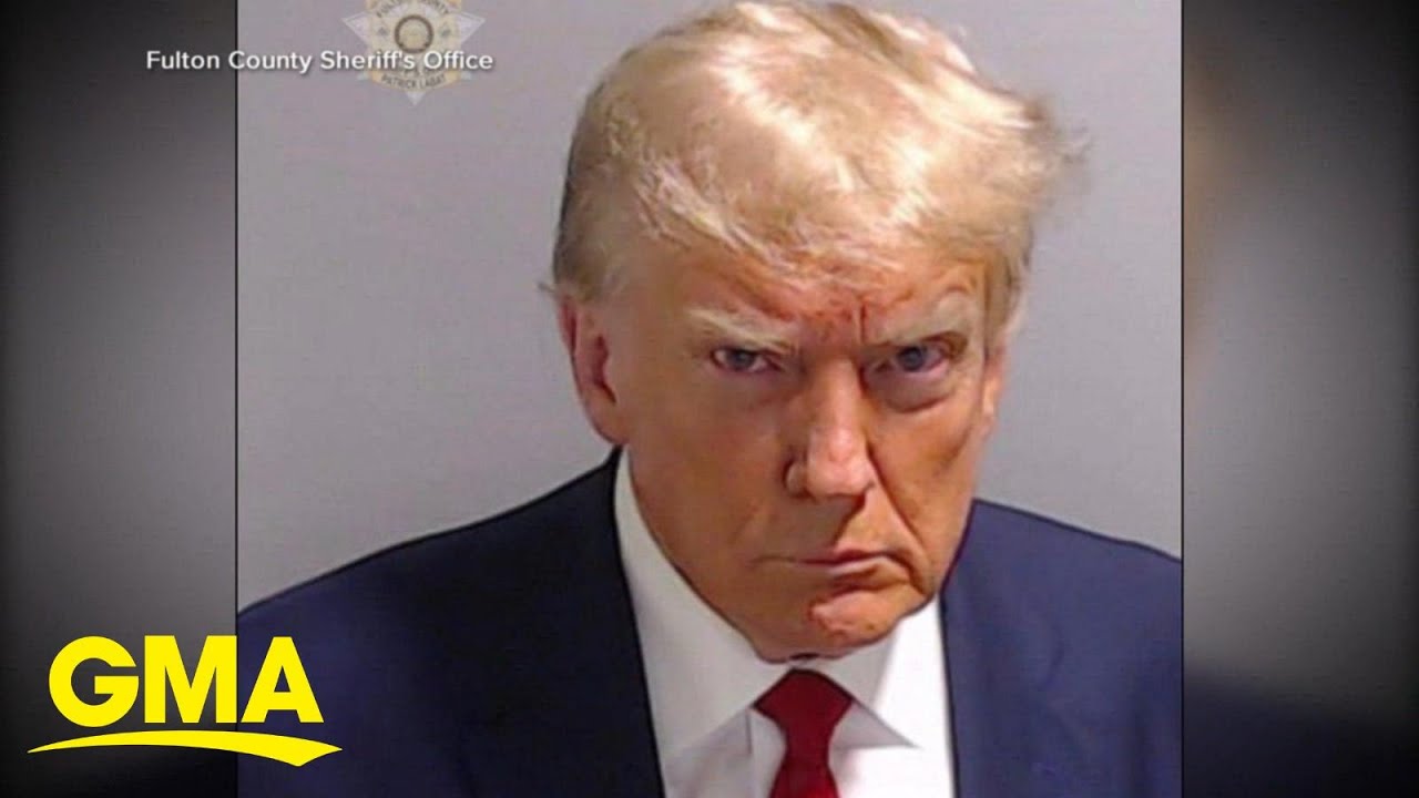 Trump surrenders in Georgia election case | GMA