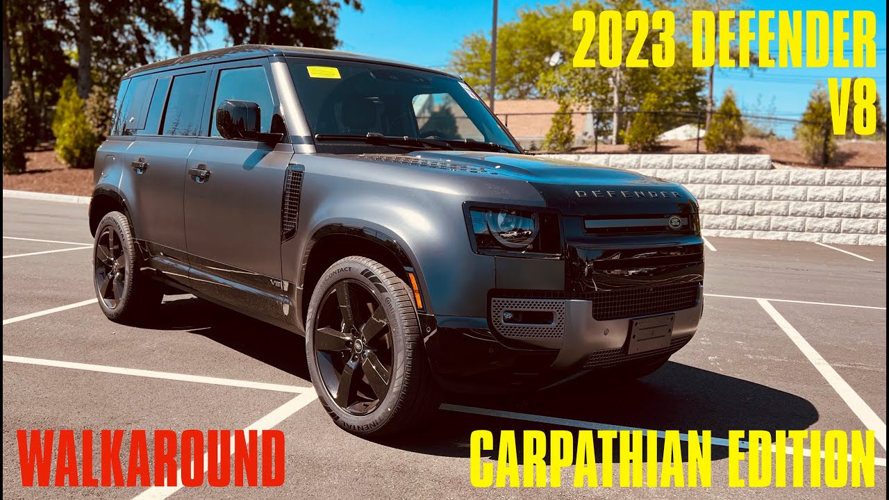 2023 DEFENDER V8 CARPATHIAN EDITION |  WALKAROUND