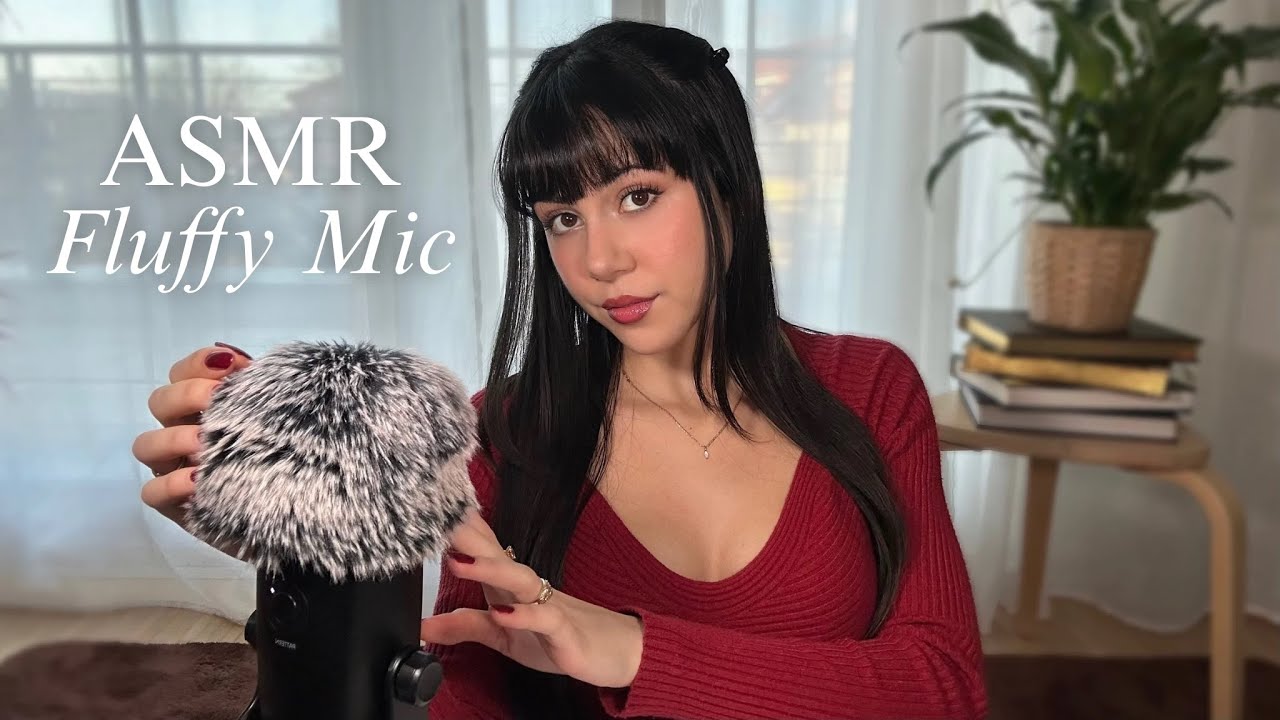 ASMR Fluffy Mic scratching 🧸 Súper suave!
