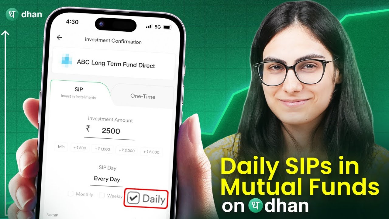How to use Daily SIP on Dhan | Buy more Mutual Fund Units | Daily vs Weekly vs Monthly SIP