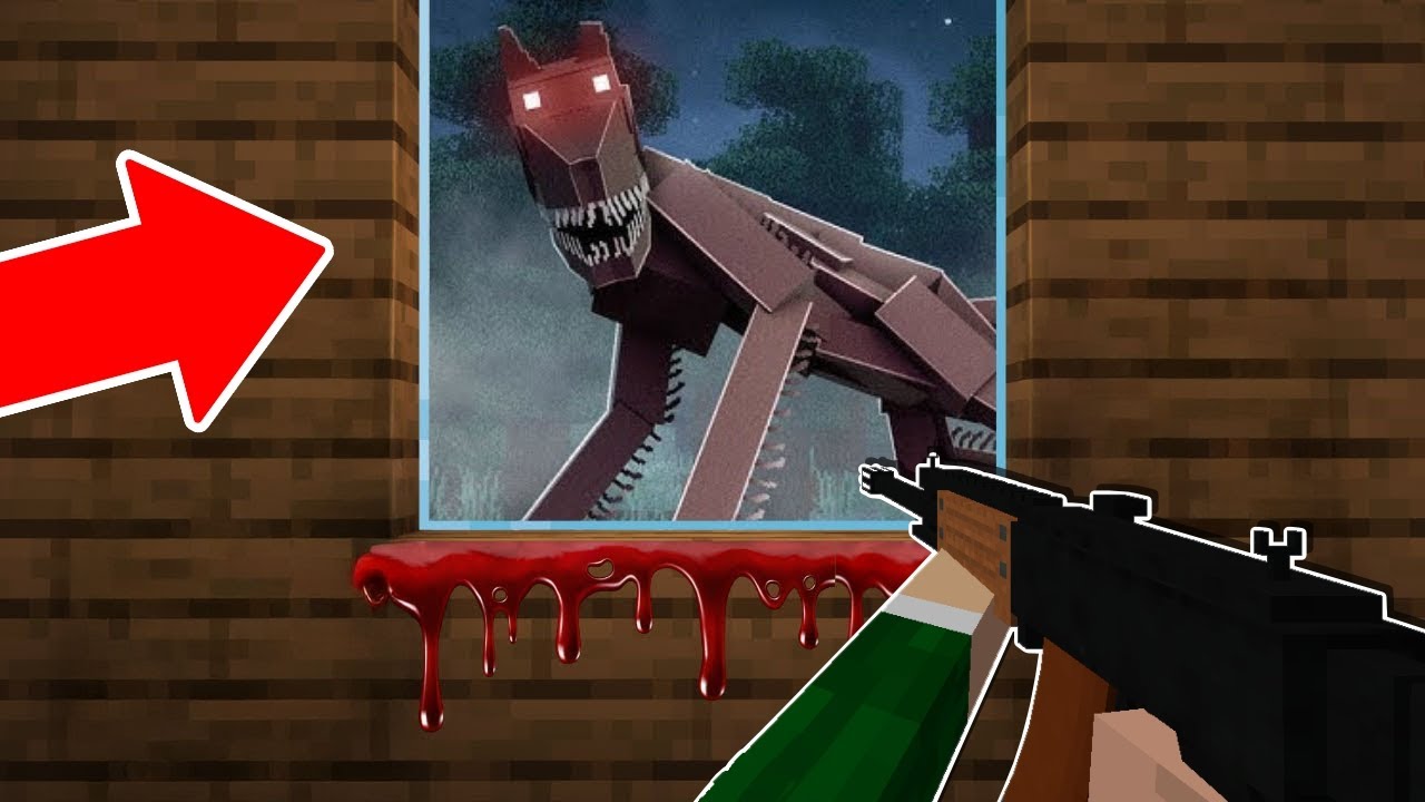 Я ДОБАВИЛ ОРУЖИЕ, ЧТОБЫ СРАЖАТЬСЯ С Оборотнем В MINECRAFT!! (Wolfman)