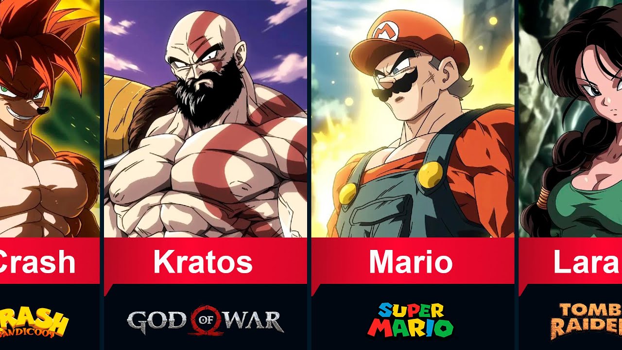 What If Video Game Legends Joined Dragon Ball Z?