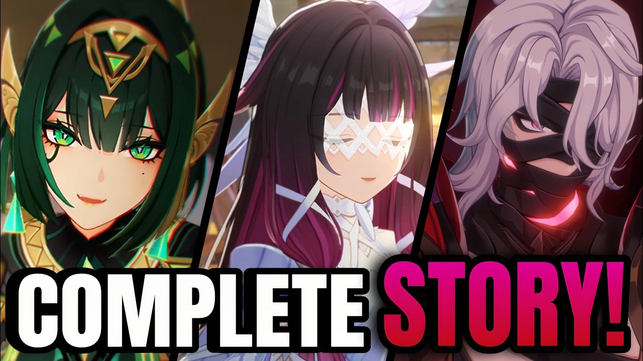 THE COMPLETE STORY OF GENSHIN IMPACT BEFORE SNEZHNAYA - FULL RECAP