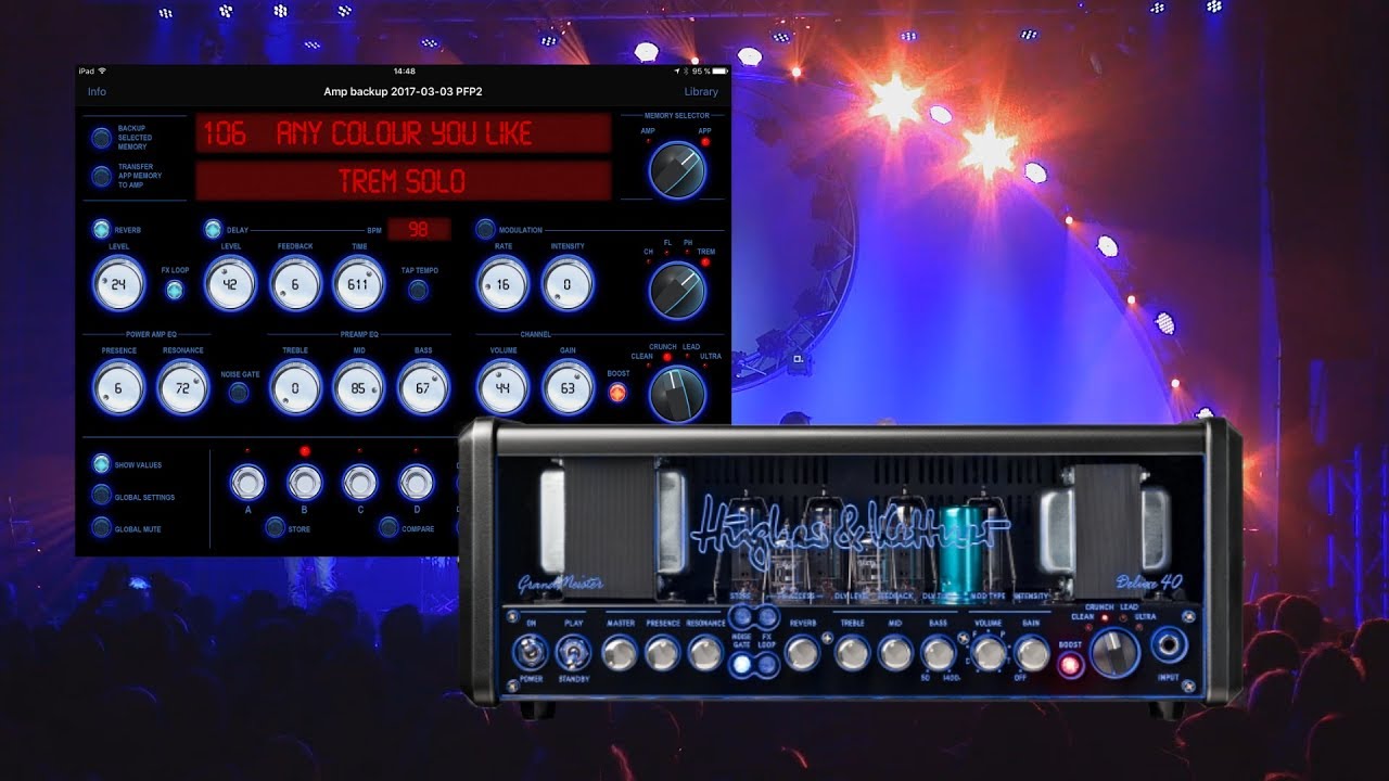 Hughes & Kettner GrandMeister Deluxe 40 - Pink Floyd Sounds & Settings