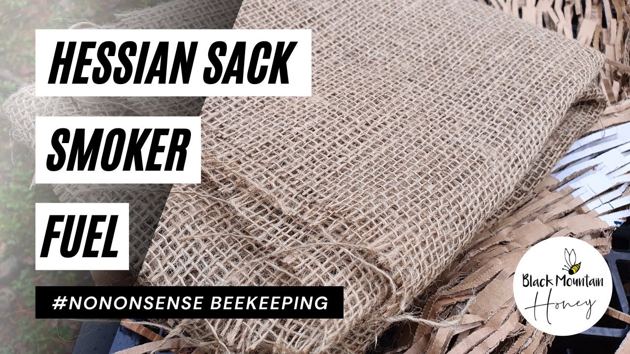 Hessian Sack Smoker Fuel