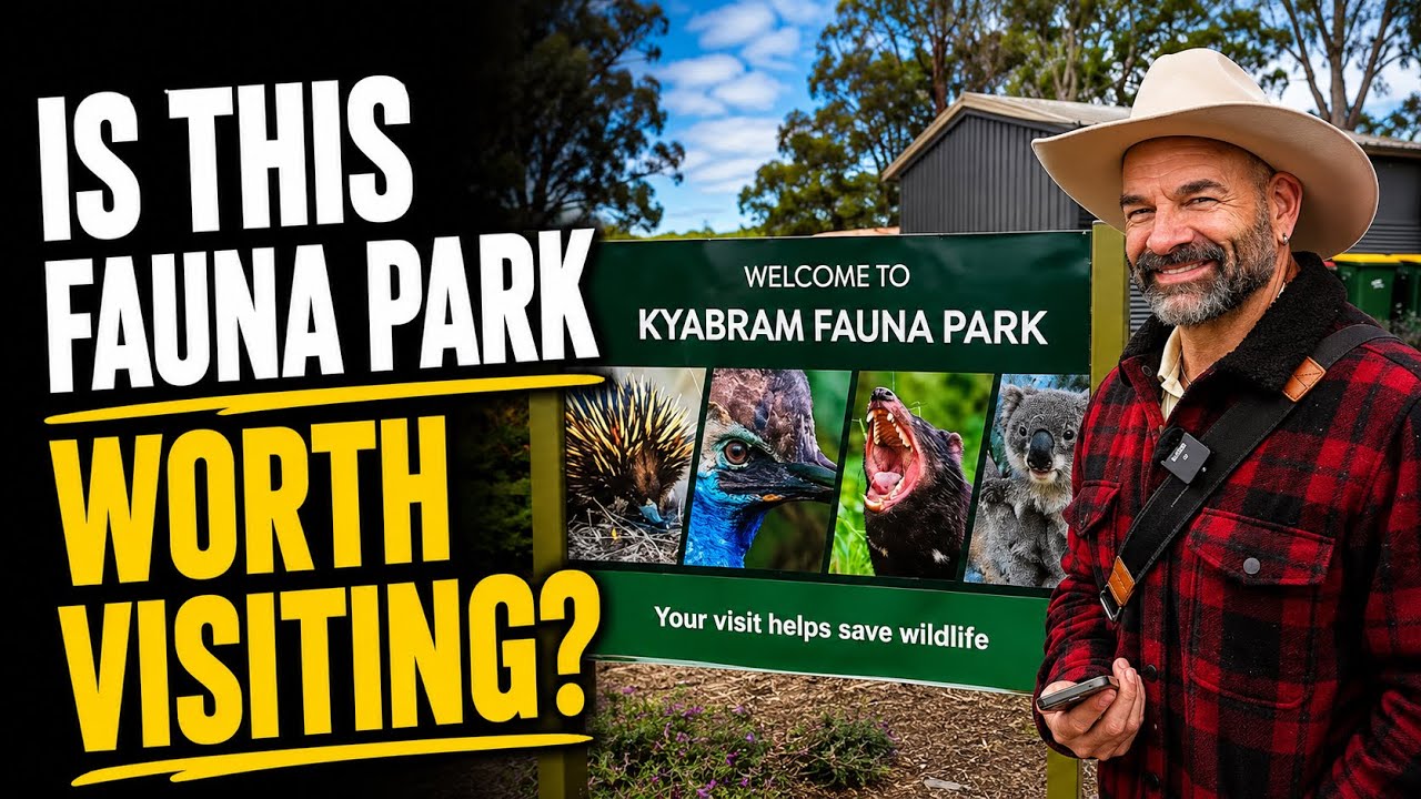 iS iT WORTH ViSiTNG? KYABRAM FAUNA PARK.