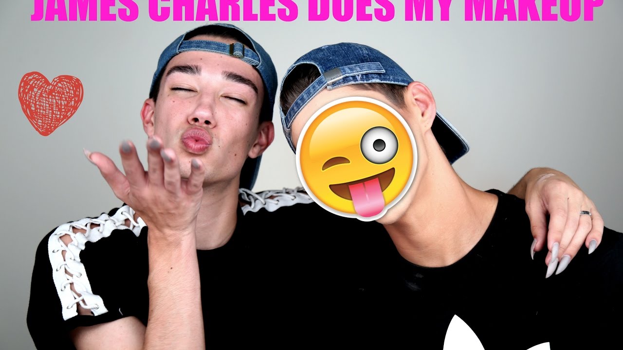 JAMES CHARLES DOES MY MAKEUP!