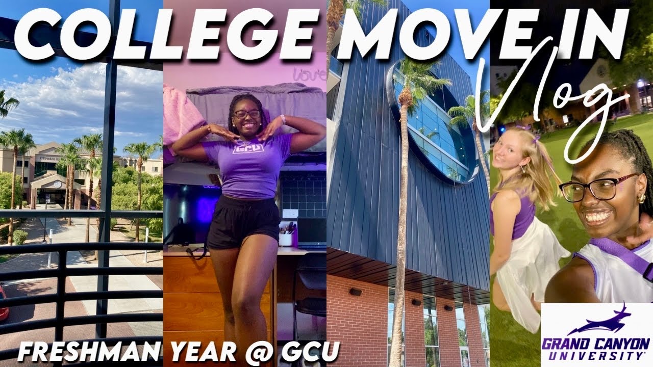 COLLEGE MOVE IN VLOG | Freshman Year @ Grand Canyon University!!