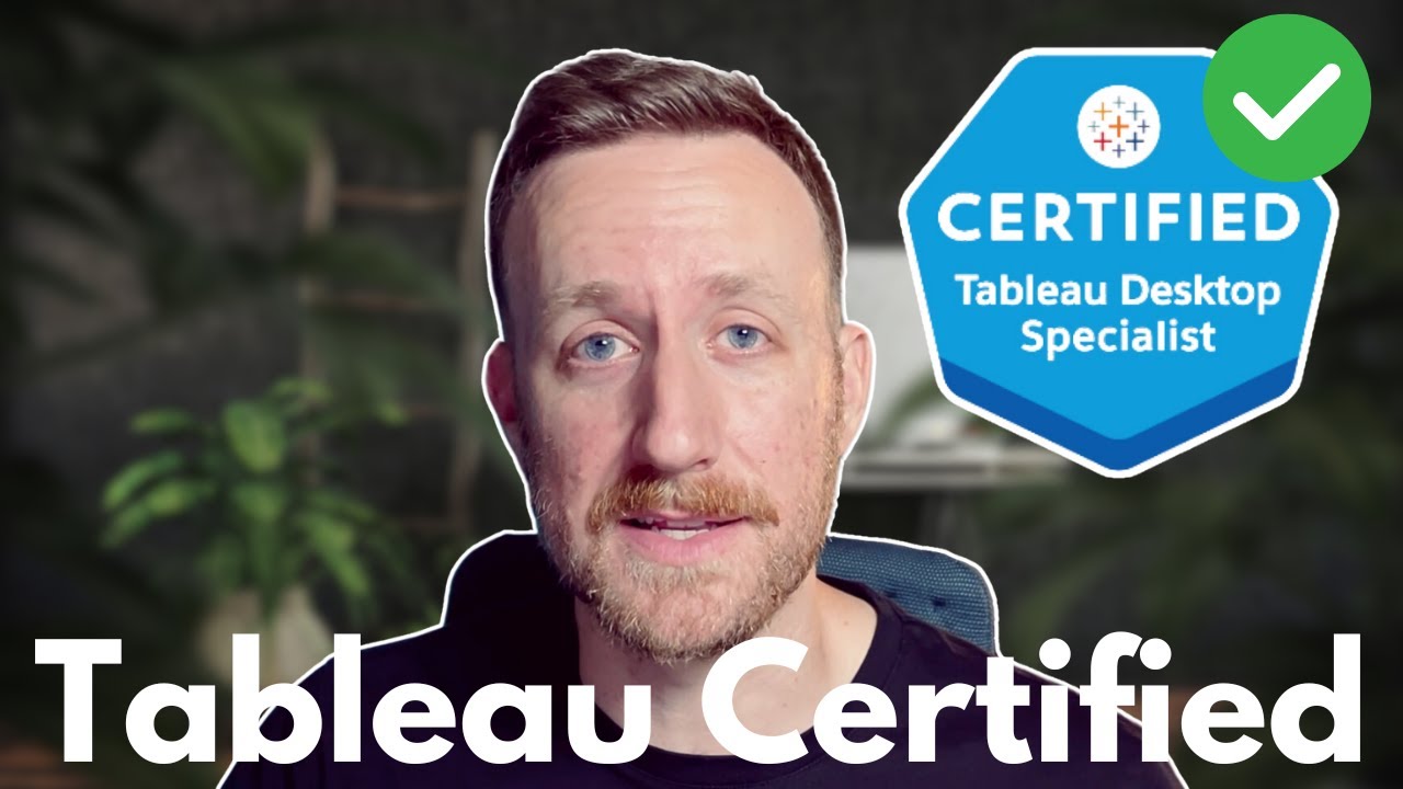 Посмотрите это перед сдачей экзамена Tableau Desktop Specialist