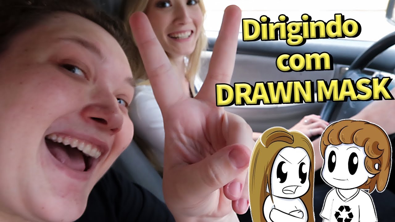 DIRIGINDO COM O DRAWN MASK *meu irm&atilde;o* | Zabetta Macarini