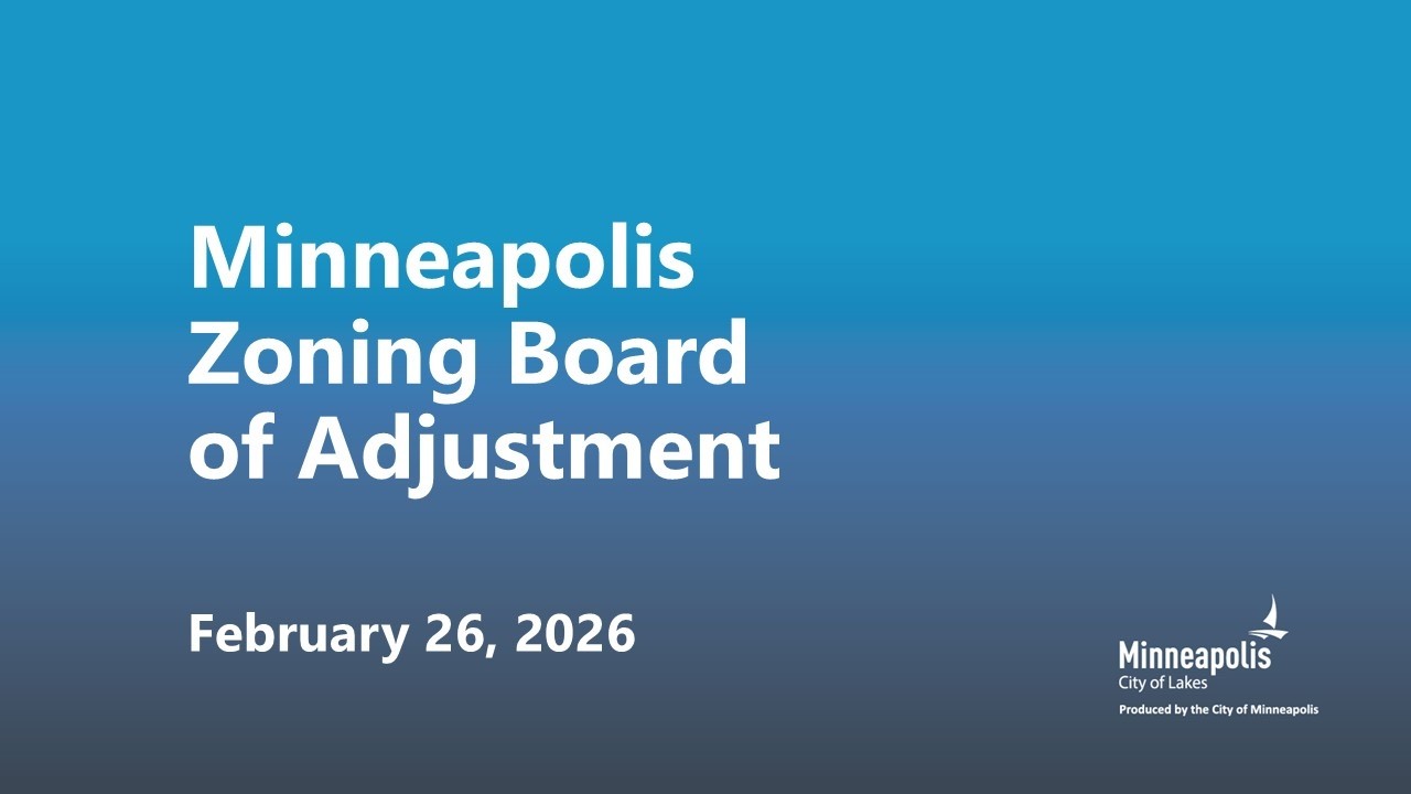 February 26, 2026 Zoning Board of Adjustment