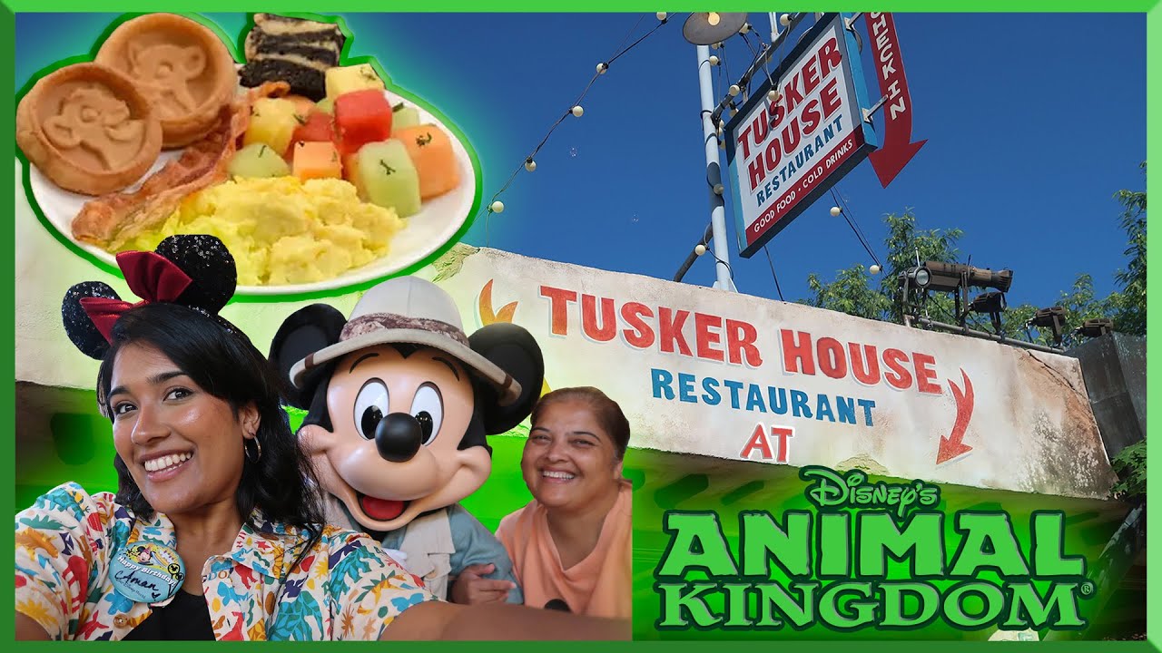 Disney's TUSKER HOUSE CHARACTER Breakfast