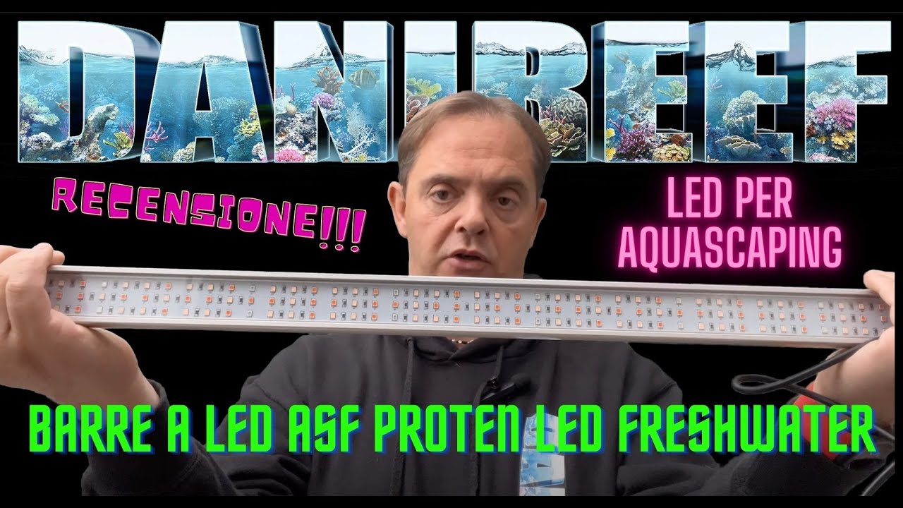Barra LED Proten Led FreshWater luce illuminazione acquari acqua dolce Aquascaping Aquarium Systems