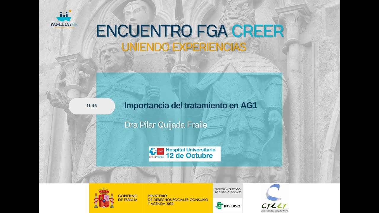II JORNADA DE ACIDURIA GLUTÁRICA Importancia del tratamiento en AG1 Dra Pilar Quijada
