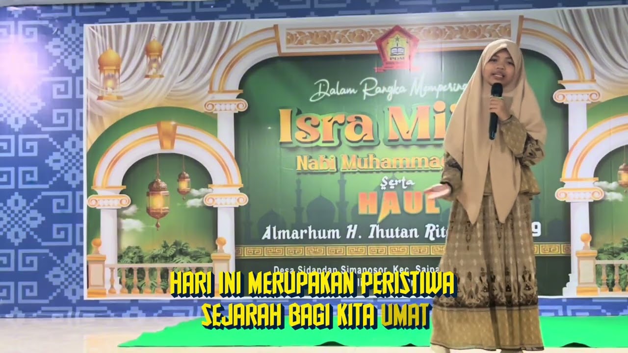 Pidato Isra’ Mi’raj Nabi Muhammad
