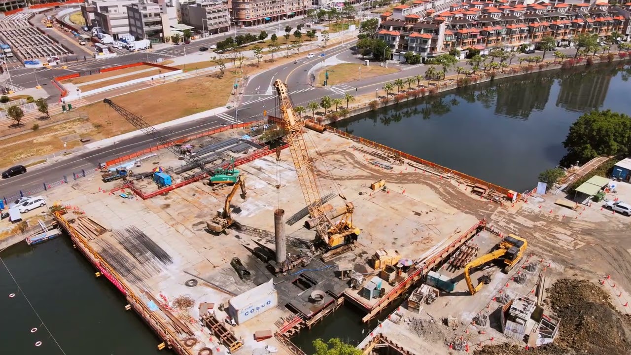 Kaohsiung Jiuru Bridge Construction 🇹🇼 (2025- 04) {aerial}