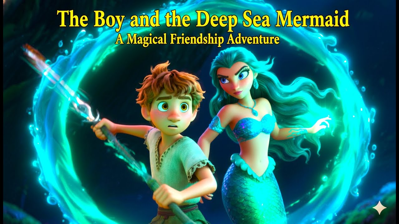 The Boy and the Deep Sea Mermaid | Magical Ocean Adventure Story
